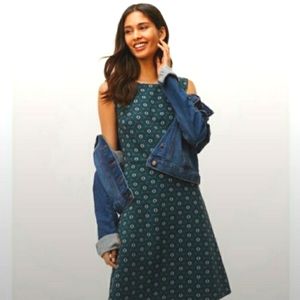 LOFT Sleeveless Fit and Flare Dress